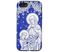 Sainte Anne Marie patronne des Enfants mères catholiques Coque pour iPhone SE (2020) / 7/8