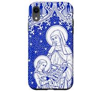 Sainte Anne Marie patronne des Enfants mères catholiques Coque pour iPhone XR