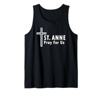 Sainte Anne Pray for Us Cross Catholic Church Débardeur