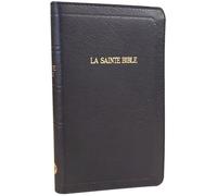 Sainte Bible 1910 Noire Zip
