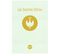 Sainte Bible - Couverture Rigide, Blanche, Reliée