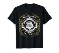 Sainte Bienheureuse Mère Marie Cœur Immaculé Catholique Vintage T-Shirt