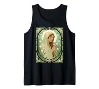 Sainte Brigitte Tenant des Perce-Neige à Imbolc Débardeur