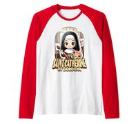 Sainte Catherine de Bologne Patron des Artistes Art Catholique Manche Raglan