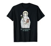 Sainte Catherine de Sienne Patron Catholique T-Shirt