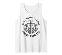 Sainte Catherine de Sienne prière de Foi de dévotion Débardeur