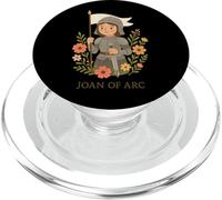 Sainte catholique : Jeanne d'arc PopSockets PopGrip pour MagSafe