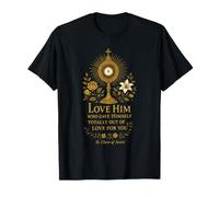 Sainte Claire d'Assise Priez pour Nous T-Shirt