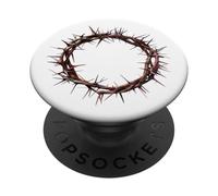 Sainte Couronne Jésus-Christ Chemin de Croix Évangile Dieu PopSockets PopGrip Adhésif