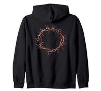 Sainte Couronne Jésus-Christ Chemin de Croix Évangile Dieu Sweat à Capuche