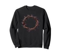 Sainte Couronne Jésus-Christ Chemin de Croix Évangile Dieu Sweatshirt