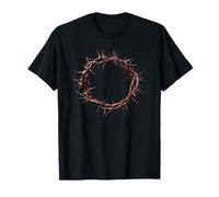 Sainte Couronne Jésus-Christ Chemin de Croix Évangile Dieu T-Shirt