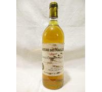 sainte-croix du mont château des mailles (étiquette tachée) liquoreux 1982 - bordeaux