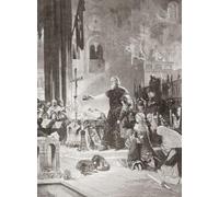 Sainte Élisabeth de Hongrie alias Sainte Élisabeth de Thuringe ou Sainte Élisabeth de Thuringe 1207 - 1231. Princesse hongroise et épouse du landgrave Louis IV de Thuringe. Le « couronnement » du