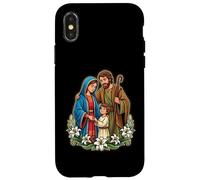 Sainte Famille. Jésus, Vierge Marie Et Saint Joseph Coque pour iPhone X/XS