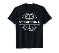 Sainte Faustine Priez pour Nous Divine Miséricorde catholique T-Shirt