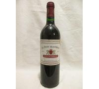 sainte-foy château du petit montibeau rouge 1994 - bordeaux france