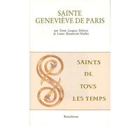 Sainte genevieve de paris - DUBOIS DOM JACQUES - Beauchesne - broché - Livre