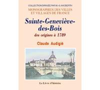 Sainte-Geneviève-des-Bois - des origines à 1789
