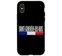 Sainte-Geneviève-des-Bois Drapeau France Fierté de la Ville française Coque pour iPhone X/XS