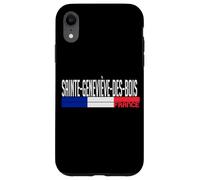 Sainte-Geneviève-des-Bois Drapeau France Fierté de la Ville française Coque pour iPhone XR