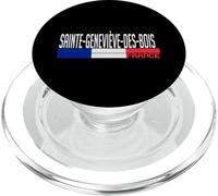 Sainte-Geneviève-des-Bois Drapeau France Fierté de la Ville française PopSockets PopGrip pour MagSafe