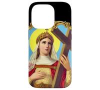 Sainte Hélène la Vraie Croix et l'église du Saint Sepulchre Coque pour iPhone 14 Pro
