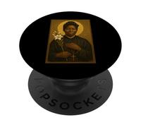 Sainte Icône catholique de Sainte Joséphine Bakhita PopSockets PopGrip Adhésif
