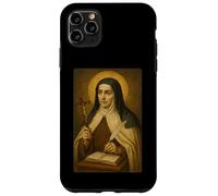 Sainte Icône catholique de Sainte Thérèse d'Avila Coque pour iPhone 11 Pro Max
