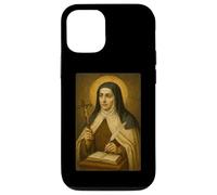 Sainte Icône catholique de Sainte Thérèse d'Avila Coque pour iPhone 12/12 Pro