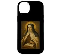 Sainte Icône catholique de Sainte Thérèse d'Avila Coque pour iPhone 14 Plus
