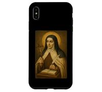 Sainte Icône catholique de Sainte Thérèse d'Avila Coque pour iPhone XS Max