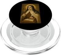 Sainte Icône catholique de Sainte Thérèse d'Avila PopSockets PopGrip pour MagSafe