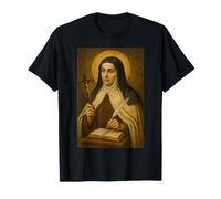 Sainte Icône catholique de Sainte Thérèse d'Avila T-Shirt