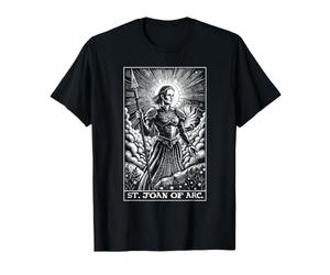Sainte Jeanne d'Arc - Carte de Tarot Style Jeanne d'Arc Goth T-Shirt