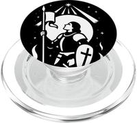 Sainte Jeanne d'Arc Catholique Confirmation Française PopSockets PopGrip pour MagSafe