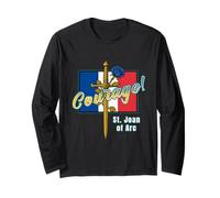 Sainte Jeanne d'arc Courageux Guerrier Foi Héroïne Manche Longue