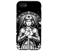 Sainte Jeanne d'arc Saints Catholiques Français Coque pour iPhone SE (2020) / 7/8