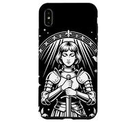 Sainte Jeanne d'arc Saints Catholiques Français Coque pour iPhone XS Max