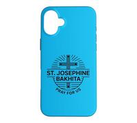 Sainte Joséphine Bakhita Prière pour Nous Sainte Catholique Prière Coque pour iPhone 16 Plus