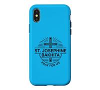 Sainte Joséphine Bakhita Prière pour Nous Sainte Catholique Prière Coque pour iPhone X/XS