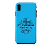 Sainte Joséphine Bakhita Prière pour Nous Sainte Catholique Prière Coque pour iPhone XS Max