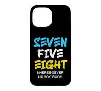 Sainte-Lucie 758 Seven Five Eight Coque pour iPhone 13 Pro Max