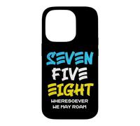Sainte-Lucie 758 Seven Five Eight Coque pour iPhone 14 Pro