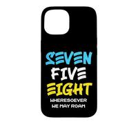 Sainte-Lucie 758 Seven Five Eight Coque pour iPhone 15