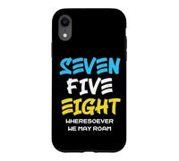 Sainte-Lucie 758 Seven Five Eight Coque pour iPhone XR