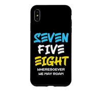 Sainte-Lucie 758 Seven Five Eight Coque pour iPhone XS Max