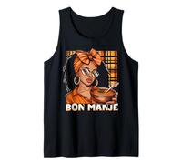 Sainte-Lucie Créole Day Bon Mange Jounen Kweyol Madras Femme Débardeur