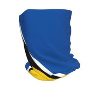 Sainte-Lucie Drapeau National Bandana Multifonctions Couvre-Chef Sans Soudure Elastique Tube Bandeaux Echarpe Gaiter Balaclava Masque Pour Yoga Course À Pied Randonnée Cyclisme
