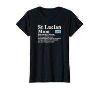 Sainte Lucie Maman Définition Sainte Lucie Mère T-Shirt